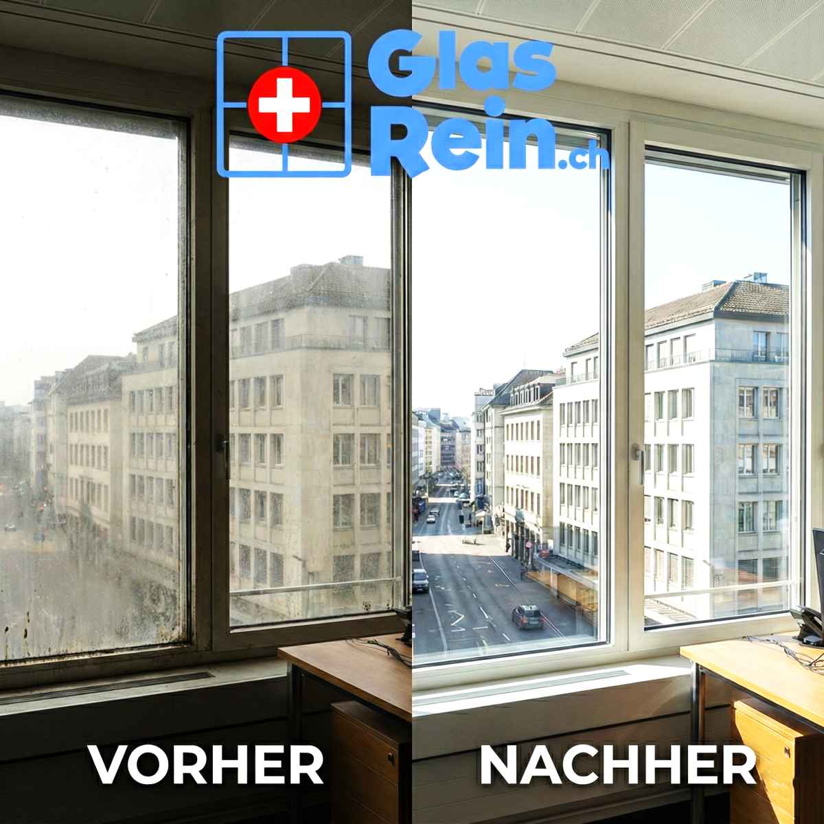 Commercial window cleaning Lucerne